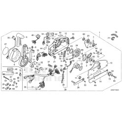 01 Fjernbetjeningsboks med trollingkontrol (side, enkel)