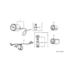 01 Speedometerst og gennemskylningsadapter