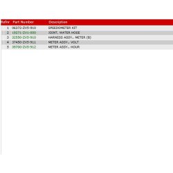 01 Speedometerst og gennemskylningsadapter