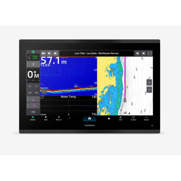 GPSMAP 9000 Serie, 17" kortplotter, med xsv