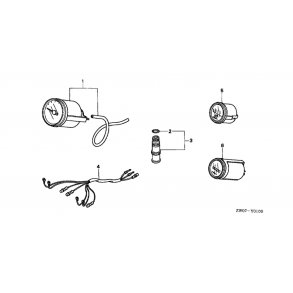 02 Gennemskylningsadapter og speedometers�t