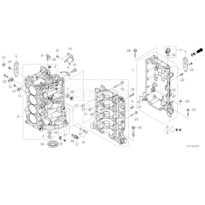 02 Motorblok