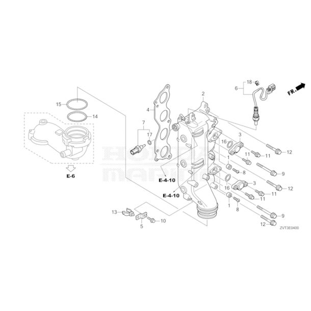 03 Udstdningsmanifold