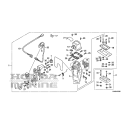 04 Fjernbetjeningsboks (top, enkel) (hjre) (mek.)
