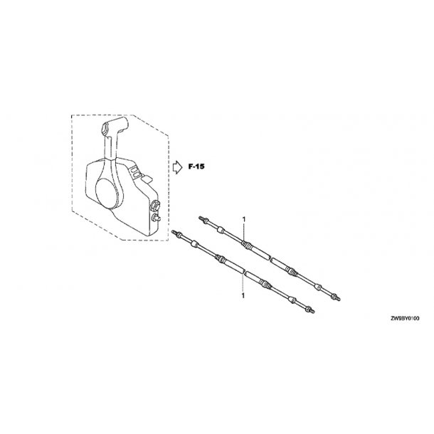 04 Gas - gearkabler HI-LEX