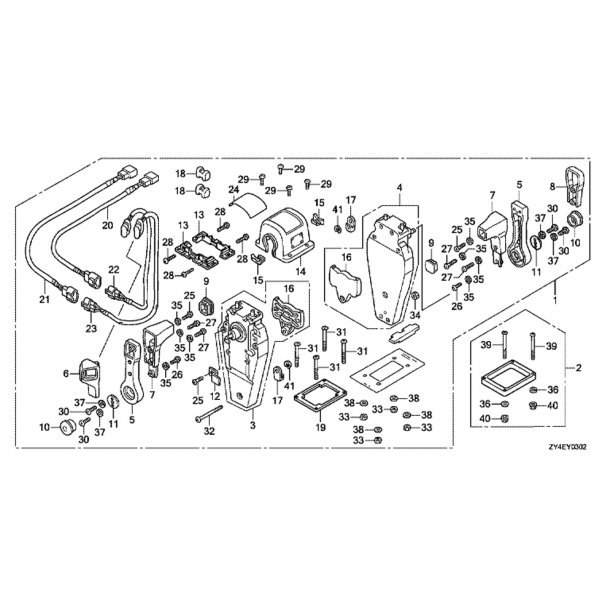 05 Fjernbetjeningsboks (top, dobb) (hjre)