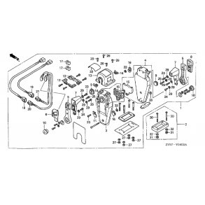 05 Fjernbetjeningsboks (top, dobb) (h�jre)