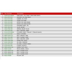 05 Oliepumpe og svinghjul