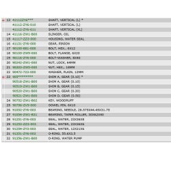 05 Vandpumpe og drivaksel
