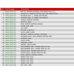 06 Fjernbetjeningsboks (top, dobb) (venstre)