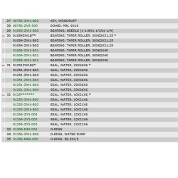 06 Vandpumpe og drivaksel