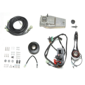 Fjernbetjeningsboks, enkelt topm. m/kontaktpanel & trollingkontakt