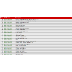 07 Fjernbetjeningsboks (panel, enkel) (venstre)