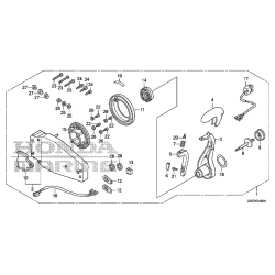 07 Fjernbetjeningsboks (panel, enkel) (venstre)