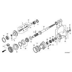 07 Propelaksel (modsat rotation)