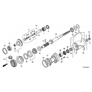 07 Propelaksel (modsat rotation)