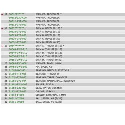 07 Propelaksel og propel (modsat rotation)