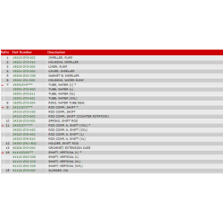 07 Vandpumpe &amp; drivaksel