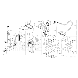 08 Fjernbetjeningsboks med trollingkontrol (top, enkel)