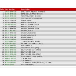 08 Laderegulator og startkabel A