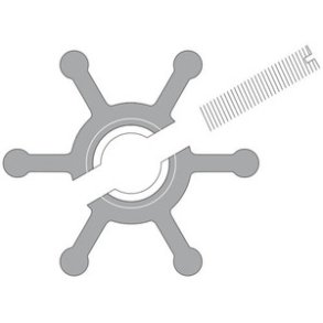 Johnson Impeller 09-808B 40 mm