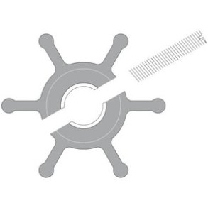 Johnson Impeller 09-810B Nitril 50,8 mm