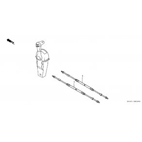 09 Gas - gearkabler (enkel)