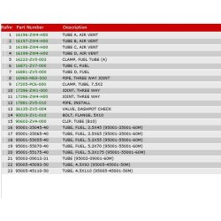 09 Karburatorslanger