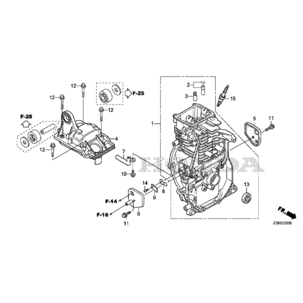 1 Motorblok