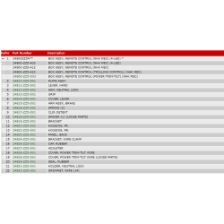 10 Fjernbetjeningsboks (side) (mek.)