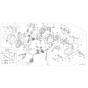 10 Fjernbetjeningsboks (side) (mek.)