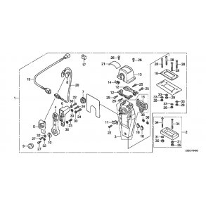 10 Fjernbetjeningsboks (top, enkel) (h�jre)