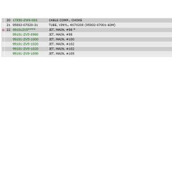 10 Karburator (manuel start)