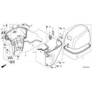 10 Motorkappe og underk�ber