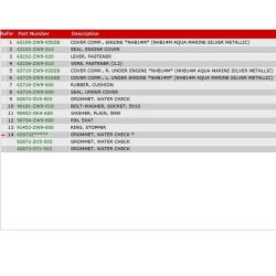 10 Motorkappe og underkber