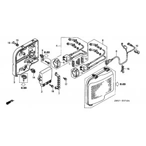 10 T�ndspoler og CDI enhed