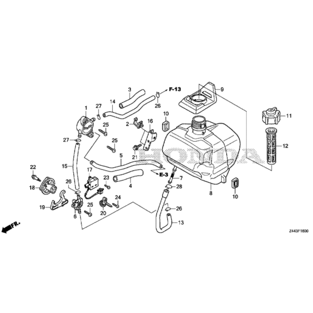 11 Benzintank