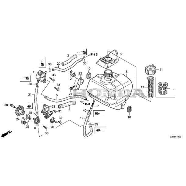 11 Benzintank