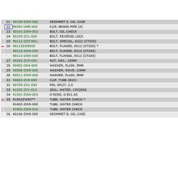 11 Gearskifte (styrehndtag)