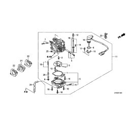 11 Karburator (elektrisk start)