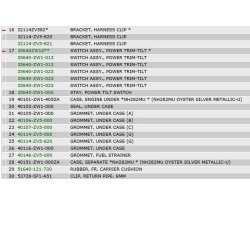 11 Motorkappe og mellemhus