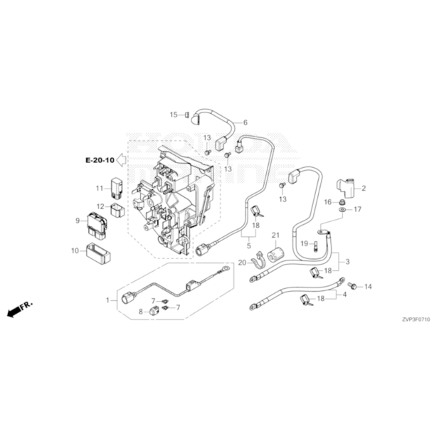 12 Batterikabel