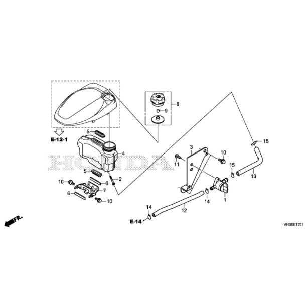 12 Benzintank