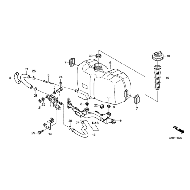 12 Benzintank