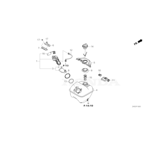 12 Benzintank og benzinpumpe