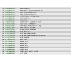 12 Fjernbetjeningsboks NHK MEC (side, enkel)