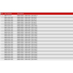 12 Gas - gearkabler (dobb)