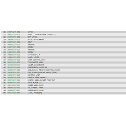 13 Fjernbetjeningsboks (top, dobb.) (nr. 1) (IST)