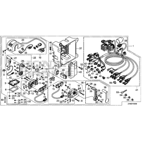 13 Fjernbetjeningsboks (top, dobb.) (nr. 1) (IST)