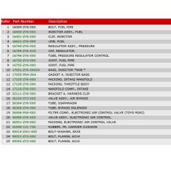 13 Indsugningsmanifold og dyser